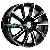Литой диск Khomen KHW1507 6x15 5x100 ET 38 Dia 57.1 (серебристый глянцевый)