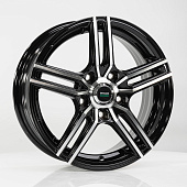 Литой диск Megami MGM-1 6x15 4x100 ET 46 Dia 54.1 (bkf)