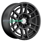 Литой диск LS Wheels LS1358 8x17 6x139.7 ET 20 Dia 100.1 (черный матовый)