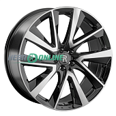 Литой диск Replay V29 9x21 5x108 ET 38.5 Dia 63.3 (чёрный глянцевый с полированной лицевой частью)