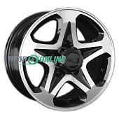 Литой диск LS Wheels LS774 7x16 5x139.7 ET 5 Dia 108.5 (bkf)