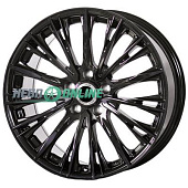 Литой диск Lizardo XH304 7x17 5x108 ET 33 Dia 60.1 (серый темный глянцевый с полированным ободом)