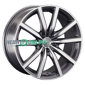 Литой диск Replay V33 8x18 5x108 ET 42.5 Dia 63.3 (серый темный глянцевый полностью полированнный)