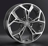 Литой диск Replay CHR95 7x17 5x108 ET 40 Dia 65.1 (чёрный глянцевый с полированной лицевой частью)