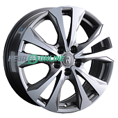 Литой диск Replay MI163 7x18 5x114.3 ET 38 Dia 67.1 (серый темный глянцевый с полированной лицевой частью)
