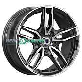 Литой диск КиК Бартон (КС1110) 8x17 5x114.3 ET 35 Dia 60.1 (серебристый темный)