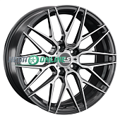 Литой диск LS FlowForming RC13 8x18 5x120 ET 40 Dia 74.1 (серый темный глянцевый полностью полированнный)