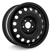 Штампованный диск Trebl R-1730 7x17 5x114.3 ET 51 Dia 67.1 (черный глянцевый)