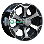 Литой диск LS Wheels LS187 7.5x18 6x139.7 ET 46 Dia 67.1 (bkf)