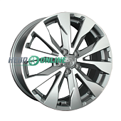 Литой диск Replay SB25 7x18 5x100 ET 48 Dia 56.1 (чёрный глянцевый с полированной лицевой частью)