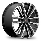 Литой диск X Trike X-142 8.5x20 6x139.7 ET 36 Dia 100.1 (черный матовый)