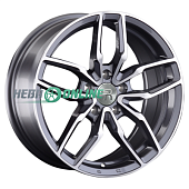 Литой диск Replay VV285 8x18 5x112 ET 34 Dia 57.1 (серый темный глянцевый полностью полированнный)