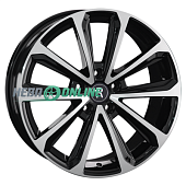 Литой диск Replay GL93 8.5x20 5x108 ET 45 Dia 63.4 (чёрный глянцевый с полированной лицевой частью)