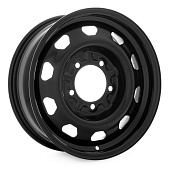 Штампованный диск Trebl LT2883D 6.5x16 5x139.7 ET 40 Dia 108.6 (черный глянцевый)