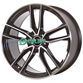 Литой диск Replica FR MR5610 11x21 5x112 ET 49 Dia 66.6 (черный глянцевый полированная лицевая сторона диска)
