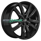 Литой диск Khomen KHW1905 7.5x19 5x114.3 ET 35 Dia 60.1 (черный глянцевый)