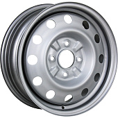 Штампованный диск Trebl 7730 5.5x15 4x114.3 ET 40 Dia 66.1 (silver)