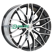 Литой диск NEO 240 8.5x20 5x114.3 ET 42 Dia 67.1 (черный с полированной лицевой частью)