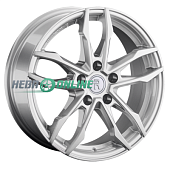 Литой диск Replay TY336 8x18 5x114.3 ET 50 Dia 60.1 (чёрный глянцевый с полированной лицевой частью)