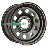 Штампованный диск Off Road Wheels Ниссан Навара D40 2.5TD 8x16 6x114.3 ET -10 Dia 66 (черный)