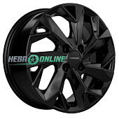Литой диск Khomen KHW1508 6x15 4x98 ET 35 Dia 58.6 (черный глянцевый)