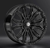 Литой диск LS Wheels LS1376 9x20 6x139.7 ET 25 Dia 100.1 (черный глянцевый)