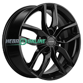 Литой диск Khomen KHW1708 6.5x17 5x114.3 ET 45 Dia 66.1 (черный глянцевый)