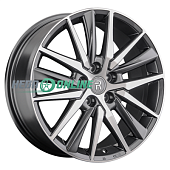 Литой диск Replay SB124 8x18 5x114.3 ET 55 Dia 56.1 (серый темный глянцевый полностью полированнный)