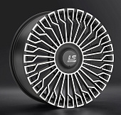 Литой диск LS FlowForming RC99 9x22 6x139.7 ET 30 Dia 100.1 (черный матовый с полировкой)