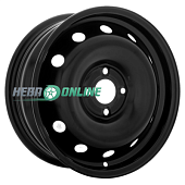 Штампованный диск Magnetto 15012 6x15 4x98 ET 35 Dia 58.5 (черный глянцевый)