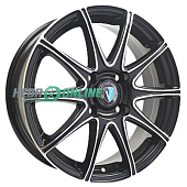 Литой диск Venti 1516 6x15 5x100 ET 40 Dia 57.1 (серебристый с полированным ободом)
