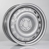 Штампованный диск Trebl X40962 7x17 5x108 ET 23 Dia 60.1 (черный глянцевый)