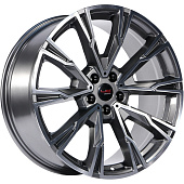 Литой диск LegeArtis Concept B544 9.5x22 5x112 ET 37 Dia 66.6 (серый темный глянцевый полностью полированнный)