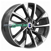 Литой диск КиК Роквуд (КС900) 7x17 5x110 ET 50 Dia 67.1 (dark platinum)