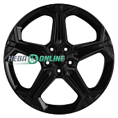 Литой диск Khomen KHW1909 7.5x19 5x112 ET 32 Dia 66.6 (черный глянцевый)