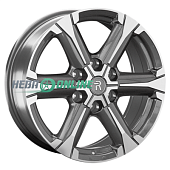 Литой диск Replay MI170 7.5x18 6x139.7 ET 46 Dia 67.1 (серый темный глянцевый полностью полированнный)