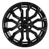Литой диск Khomen AZIMUT 2205 9x22 6x139.7 ET 50 Dia 95.1 (черный глянцевый)