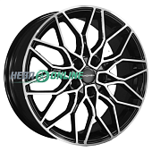 Литой диск Khomen KHW1813 7x18 5x114.3 ET 40 Dia 64.1 (черный глянцевый)