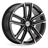 Литой диск X Trike R-078 7x18 5x108 ET 33 Dia 60.1 (черный глянцевый)