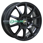 Литой диск Cross Street СR-16 6x15 4x114.3 ET 44 Dia 56.6 (черный глянцевый)