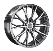 Литой диск LS FlowForming RC11 8.5x20 5x112 ET 30 Dia 66.6 (серый темный глянцевый полностью полированнный)