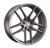 Литой диск LS FlowForming RC55 8.5x20 5x112 ET 35 Dia 66.6 (серебристый матовый темный)
