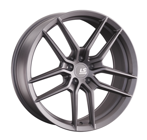LS FlowForming RC55 8.5x20 5x112 ET 35 Dia 66.6 (серебристый матовый темный)