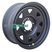 Штампованный диск Off Road Wheels УАЗ 8x18 5x139.7 ET 20 Dia 110 (Черный матовый)