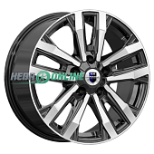 Литой диск КиК Мичиган (КС1107) 8x18 5x130 ET 53 Dia 76.1 (серебристый темный)