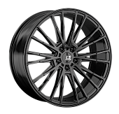 Литой диск LS FlowForming RC60 9x21 5x120 ET 40 Dia 72.6 (чёрный глянцевый с полированной лицевой частью)