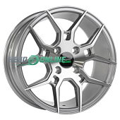 Литой диск Megami MGM-29 6x14 4x100 ET 35 Dia 73.1 (серый темный глянцевый полностью полированнный)