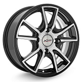 Литой диск X Trike X-104 6x14 4x98 ET 38 Dia 58.5 (серебристый темный)