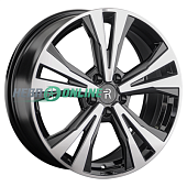 Литой диск Replay CHR110 7x18 5x108 ET 36 Dia 65.1 (чёрный глянцевый с полированной лицевой частью)