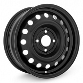 Штампованный диск Trebl 53A36C 5.5x14 4x100 ET 36 Dia 60.1 (черный глянцевый)